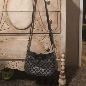 Black Coach crossbody purse. Like new!